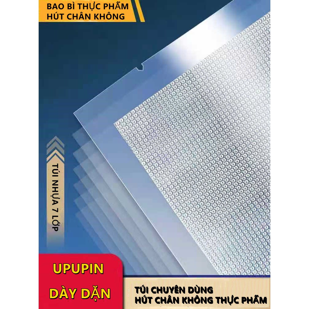 UPUPIN Túi hút chân không thực phẩm 17*25cm