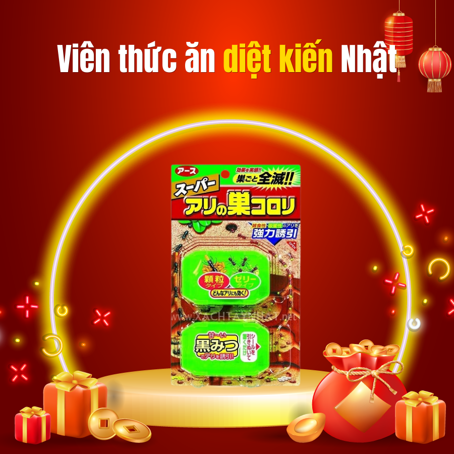 Viên thức ăn diệt kiến của Nhật