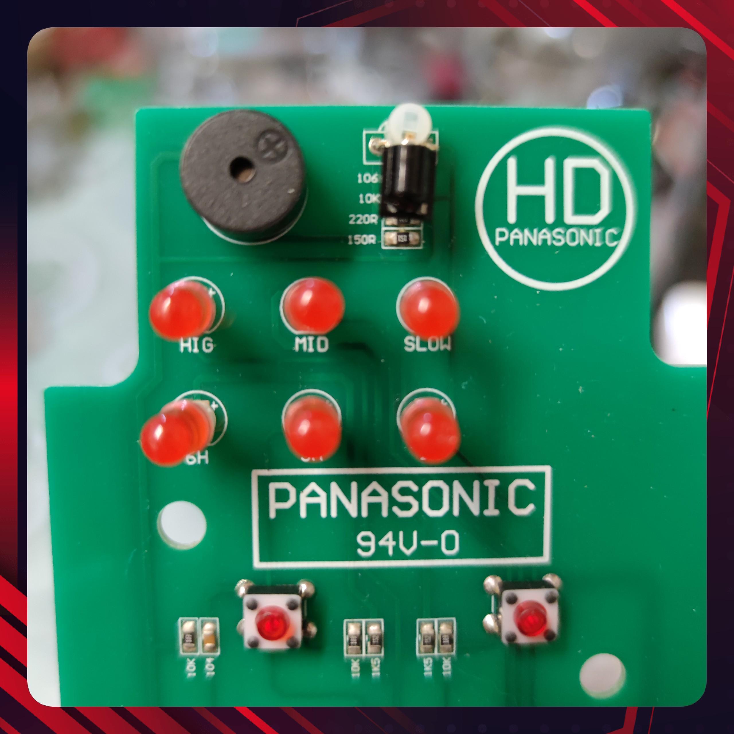 [Có sẵn] [Ảnh thật] Bo mạch thay thế cho mạch quạt treo pana, bo mạch nhận tin hiệu điều khiển zin