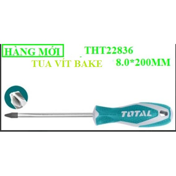Tua vít bake total 8mm x 200mm tht22836