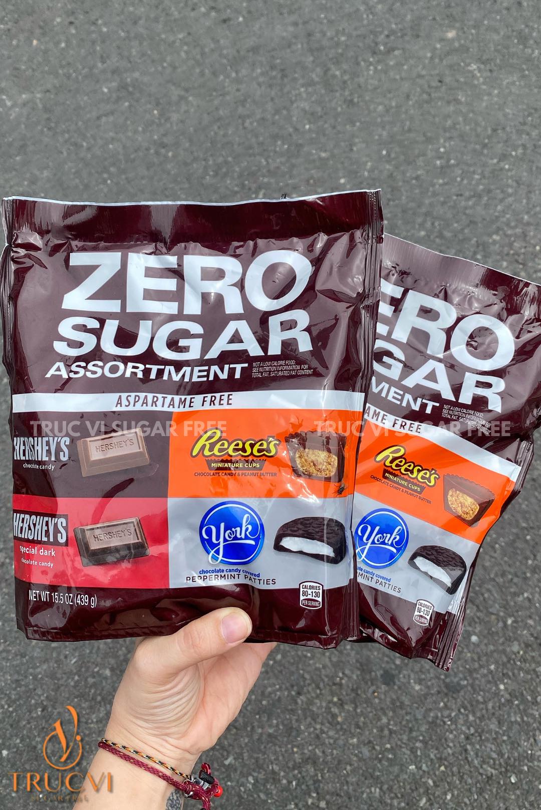 Chocolate Hershey’s không đường( ăn kiêng) | HERSHEY'S CHOCOLATE NO SUGAR ADDED