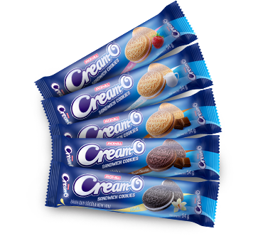 Bánh quy kem Creamo gói 93gr