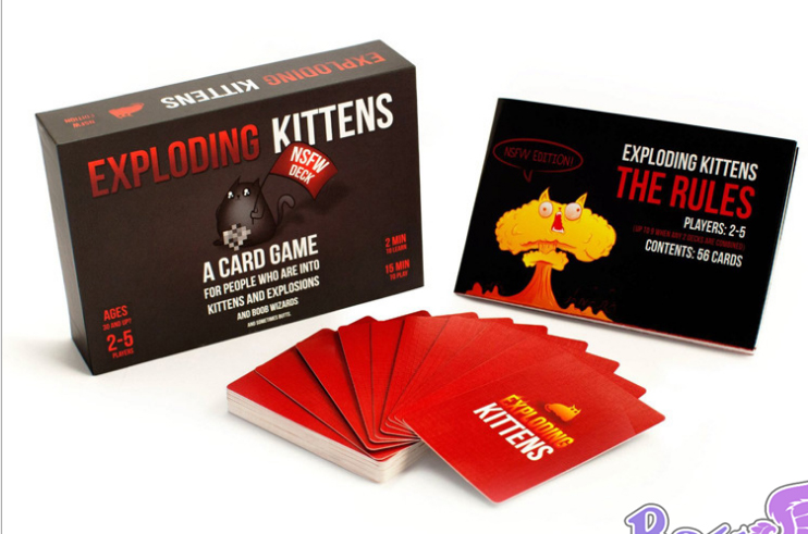 Bài Mèo nổ đen NSFW Deck chất lượng cao