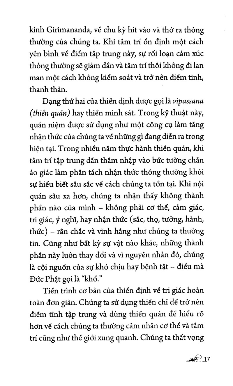 Fahasa - Thiền Định Về Tri Giác (Tái Bản 2018)