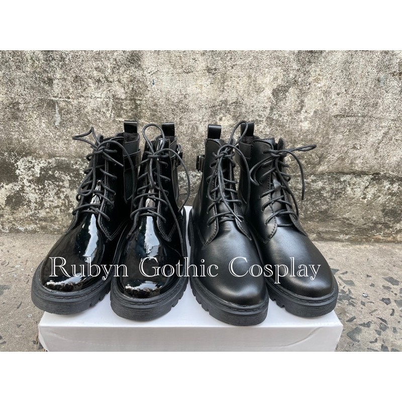 [Video Ảnh Thật] [ Size 1.5 ]🔥Giày Boots Chiến Binh Mẫu mới 2021 ( BÓNG và NHÁM ) Size 35 - 40