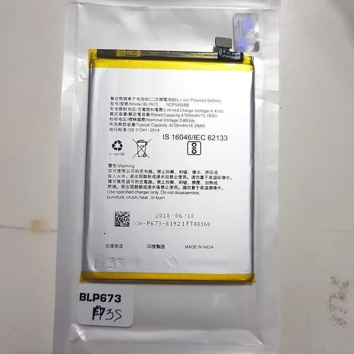 Pin điện thoại oppo A3S -BLP673 zin