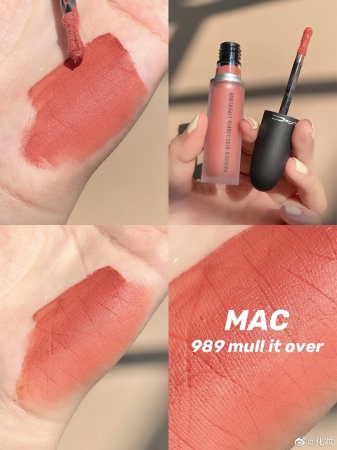 SON MAC POWDER KISS LIQUID - 989 MULL IT OVER ✈️ AUTH ✈️ FREESHIP