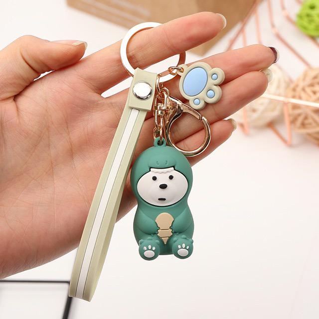 Móc Khóa We Bare Bears cao cấp