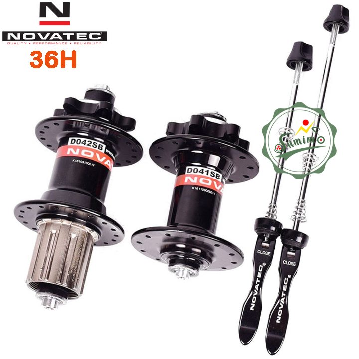 Đùm bộ NOVATEC D041SB/D042SB - Cối HG 11 Speed thắng dĩa