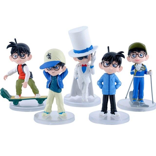 Mô Hình Thám Tử Conan - Bộ 5 Nhân Vật Cao 12cm ( Mẫu 02 )