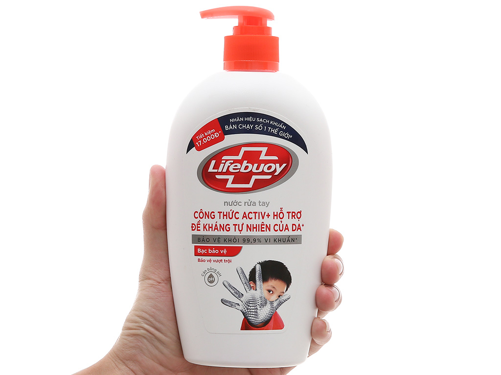 Nước Rửa Tay Lifebuoy Chai 450g
