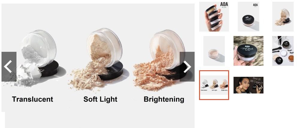 Phấn Phủ Dạng Bột AOA Perfect Powder [Hàng Mỹ]  Missa
