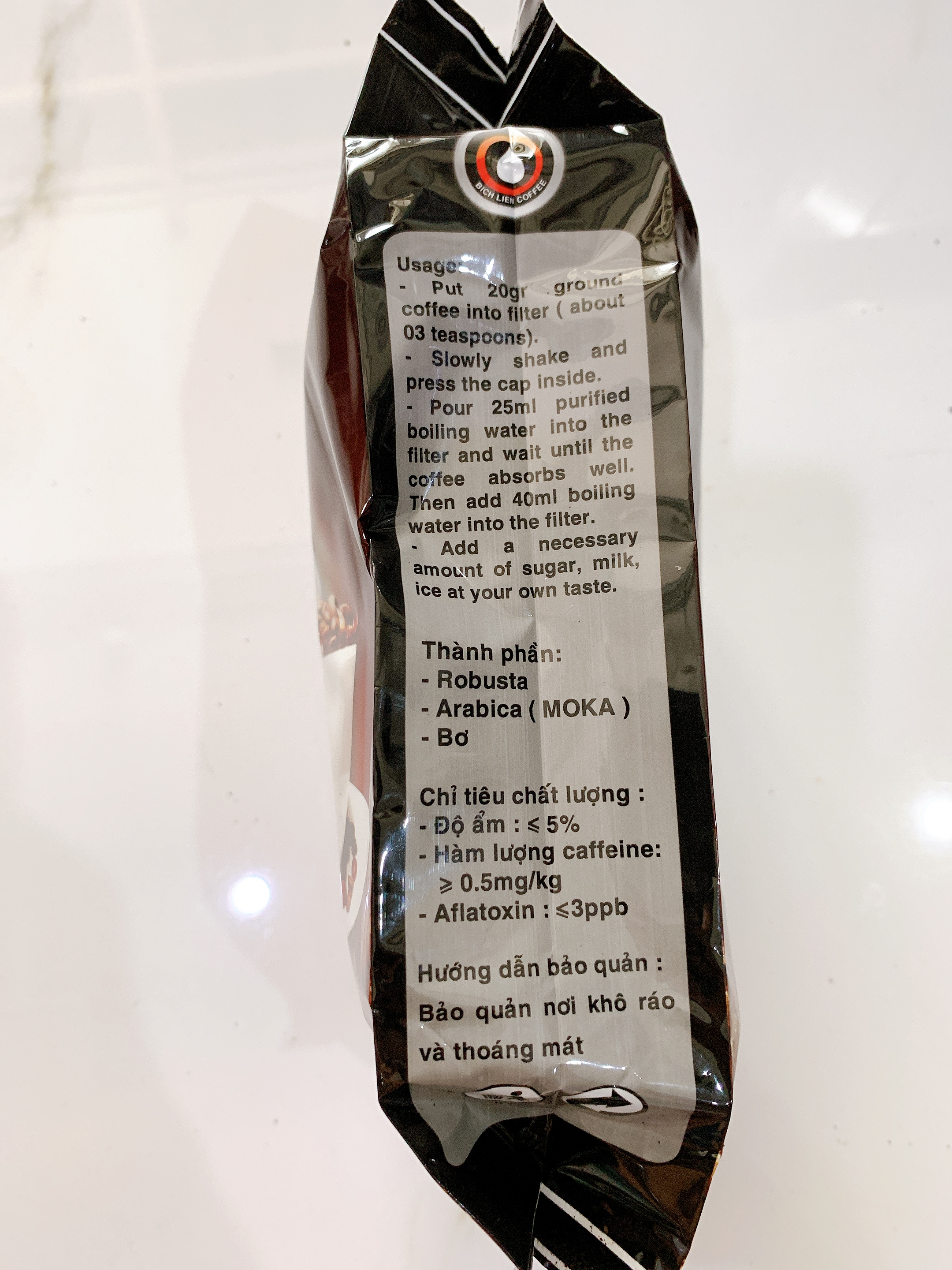 [HCM]Cà phê rang xay pha phin thơm ngon đậm đà (1KG)