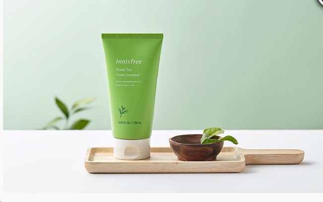 Sữa Rửa Mặt Dành Cho Da Dầu Innisfree Trà Xanh
