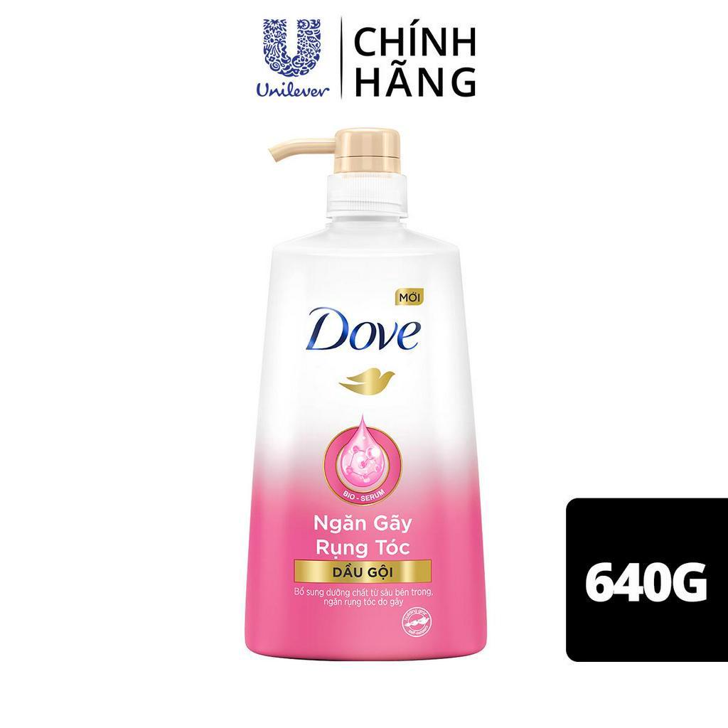 Dầu gội Dove ngăn gãy rụng tóc (Chai 640g)