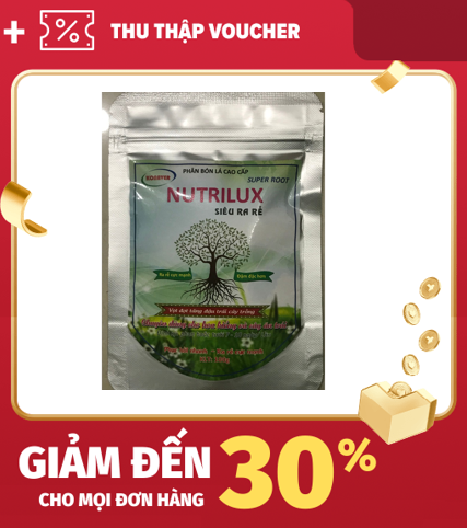 [HCM]Phân bón lá cao cấp NUTRILUX Siêu ra rễ gói 100g