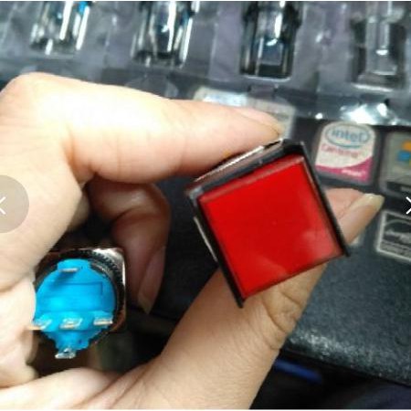Công tắc có đèn phi 16, 5 chân 220v và 24v