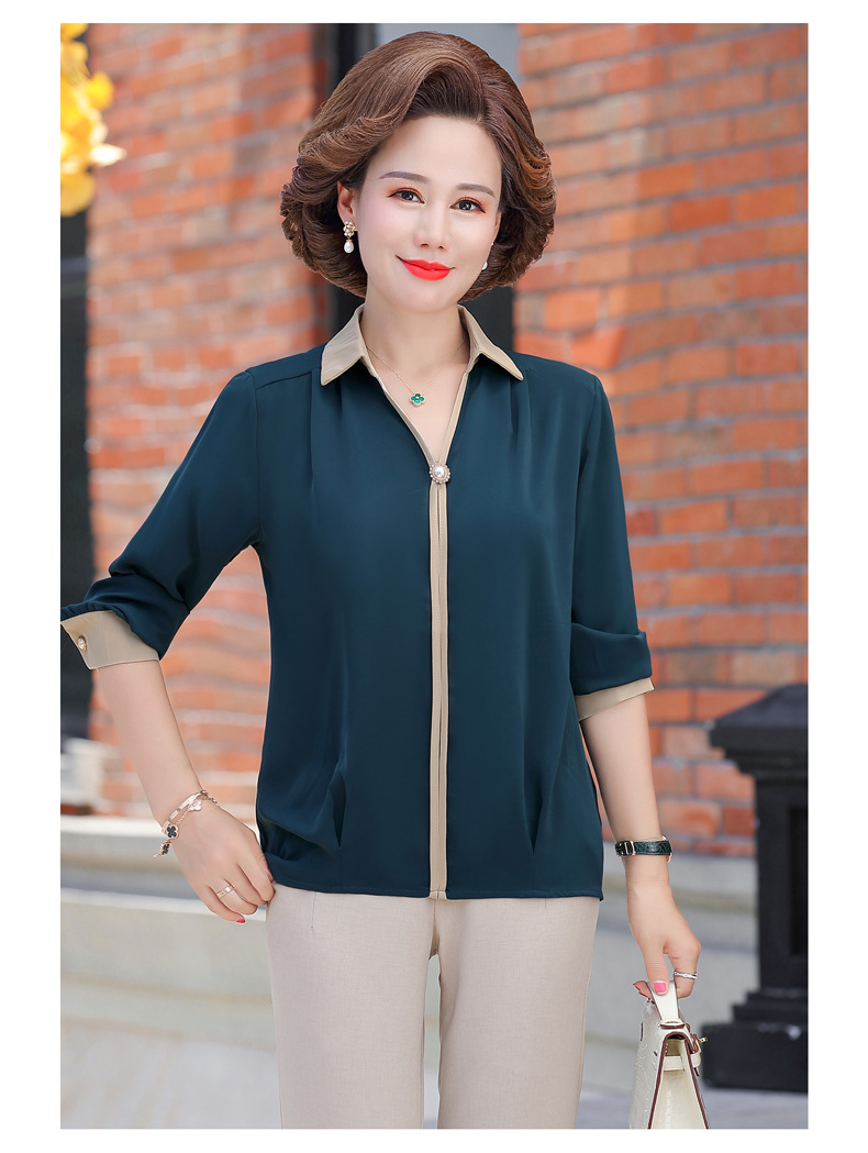 ÁO SƠ MI NỮ TRUNG NIÊN CAO CẤP