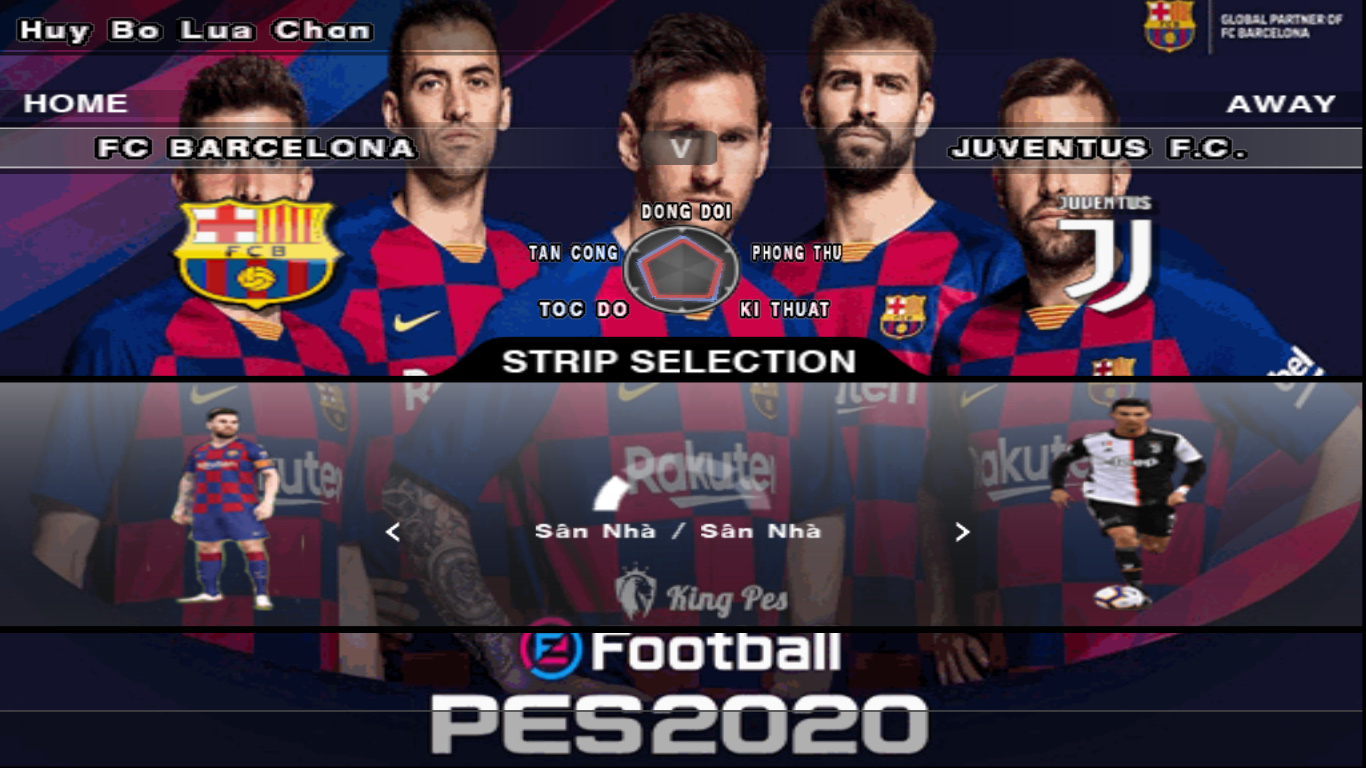 Đĩa PES2020 Tiếng Việt + Bình Luận Tiếng Việt