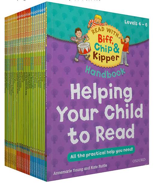 Bộ nhập - oxford reading tree level 4-5-6 - read with biff, chip & kipper + file audio