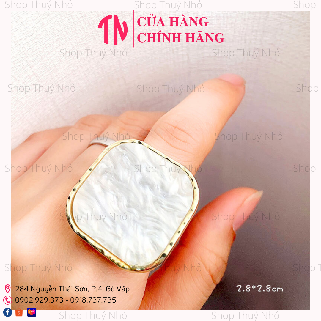 Nhẫn pha màu sơn gel,tán màu gel,pha bột nail hỗ trợ vẽ móng tiện lợi dụng cụ làm móng tay chuyên nghiệp nghệ thuật nail