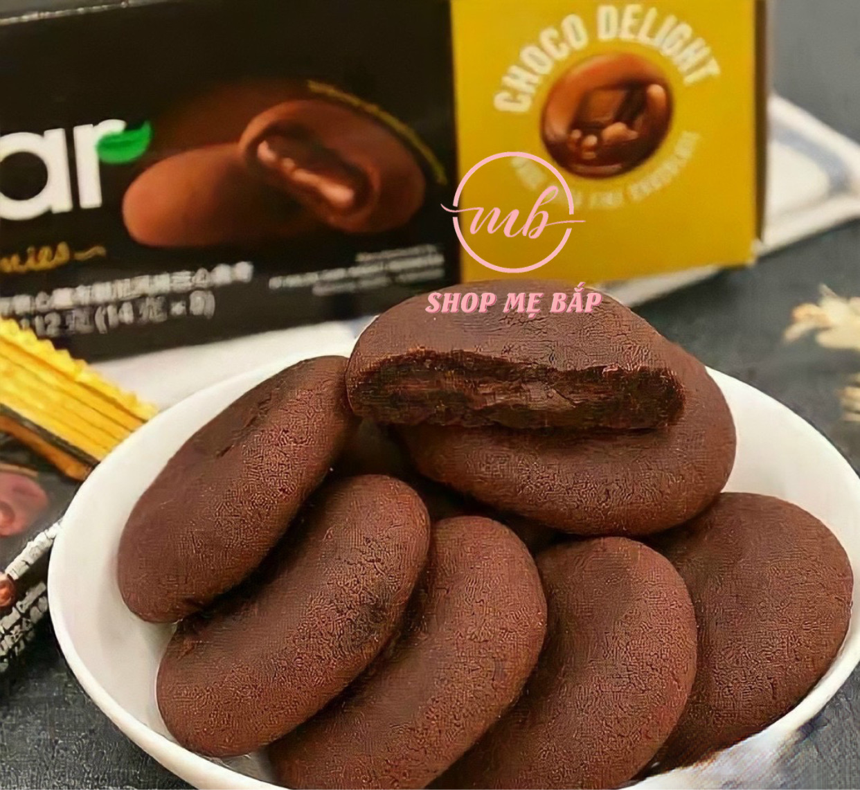 Bánh Quy Socola Nextar 112g (8 bánh) - Bách Hoá Nhà Bắp [Date 03/2023]