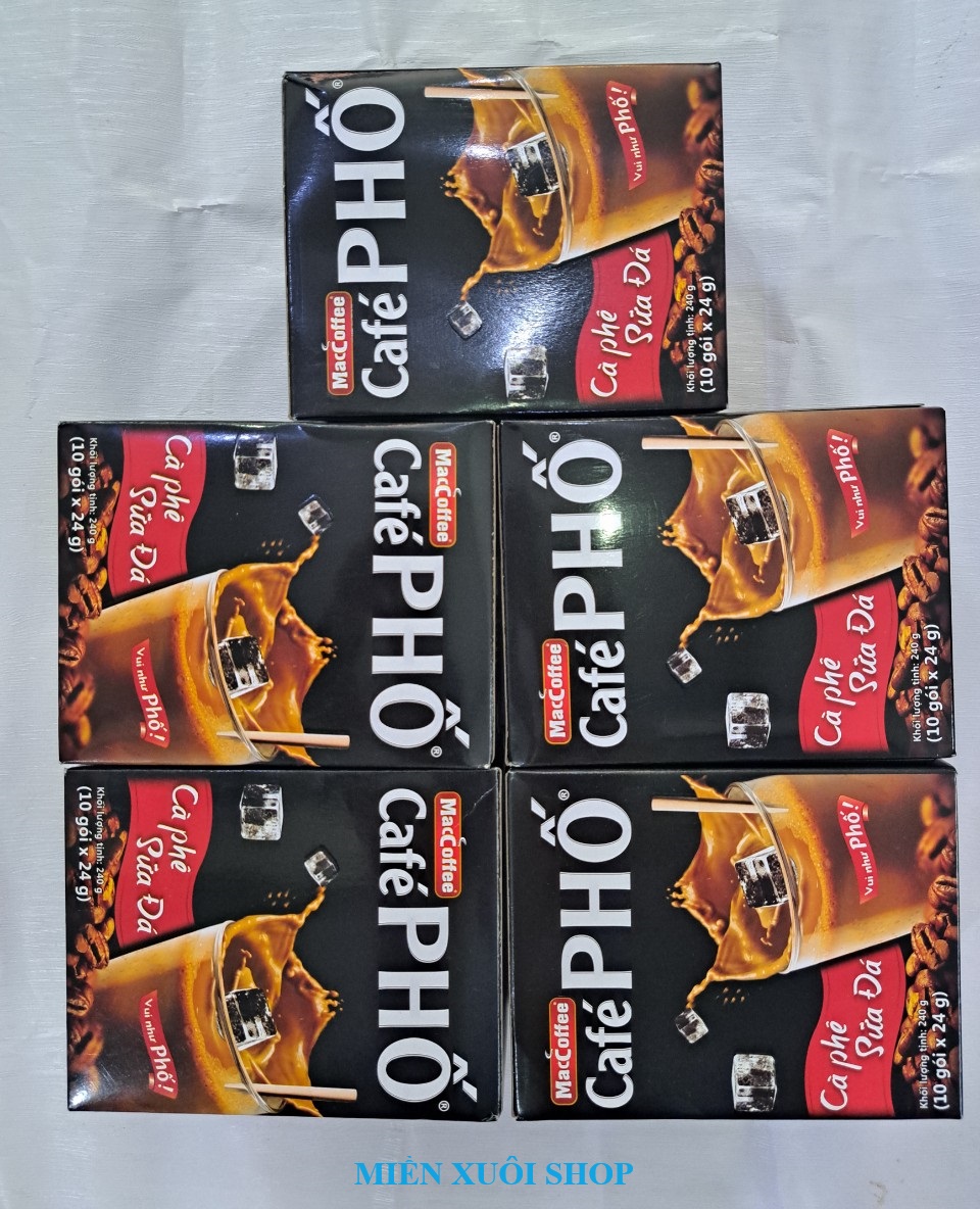 05 hộp Cafe Phố sữa đá (50gói x 24g)