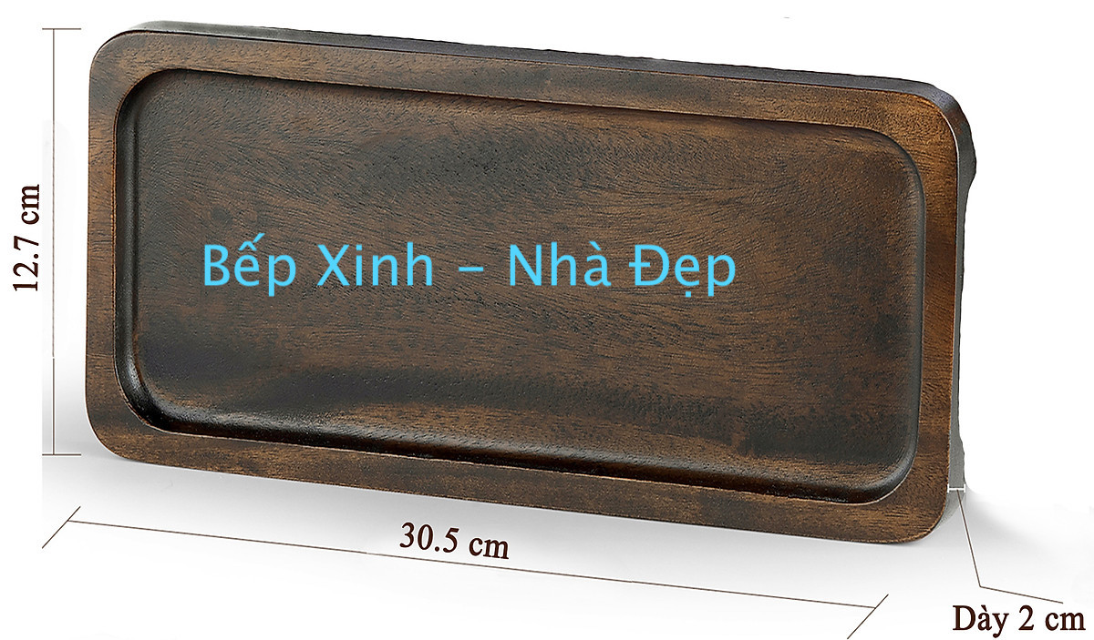 KHAY GỖ (nguyên khối) DÙNG ĐỰNG THỰC PHẨM, TRANG TRÍ ĐỒ ĂN