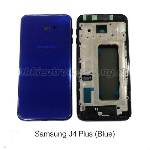 Vỏ bộ samsung j4plus + khay sim zin