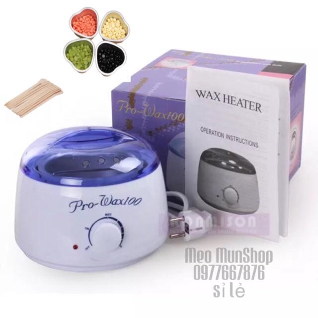 NỒI NẤU SÁP PRO TRẮNG WAX KÈM QUE WAX