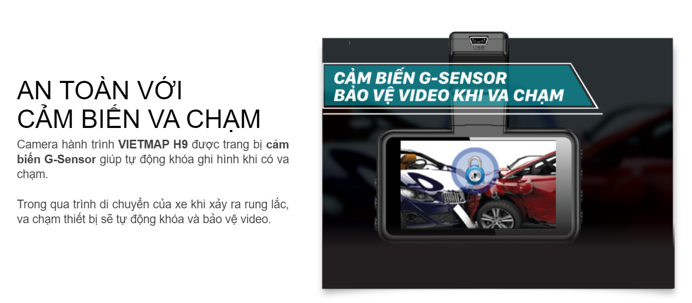 Cam hành trình VIETMAP H9 chính hãng