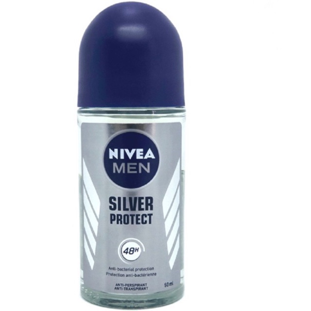 Lăn Khử Mùi Nivea Men Silver Protect 50ml