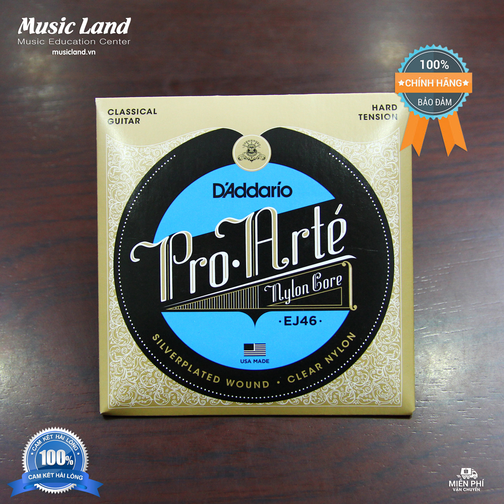 Dây Đàn Guitar Classic D'Addario EJ46 - Chính Hãng