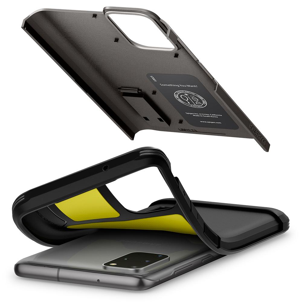 Ốp lưng dành cho Samsung Galaxy S20 Plus Spigen Tough Armor
