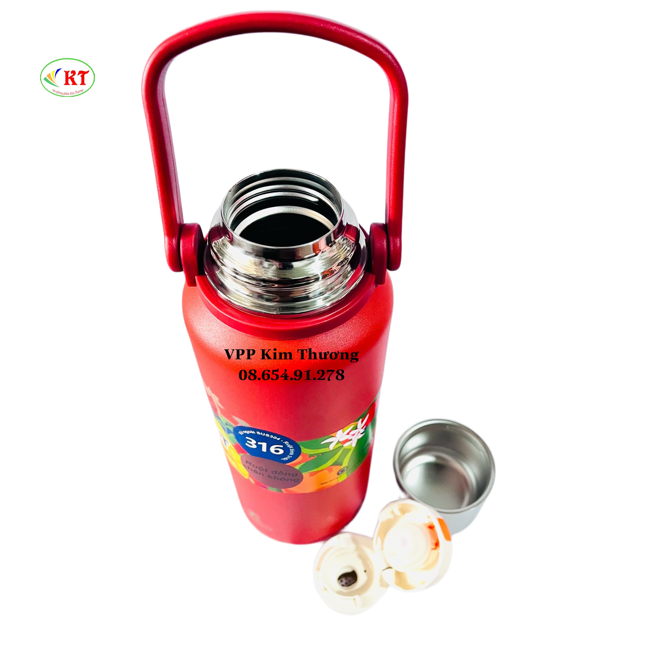 Bình nước giữ nhiệt (ZONORM) INOX 316 - 1500ml