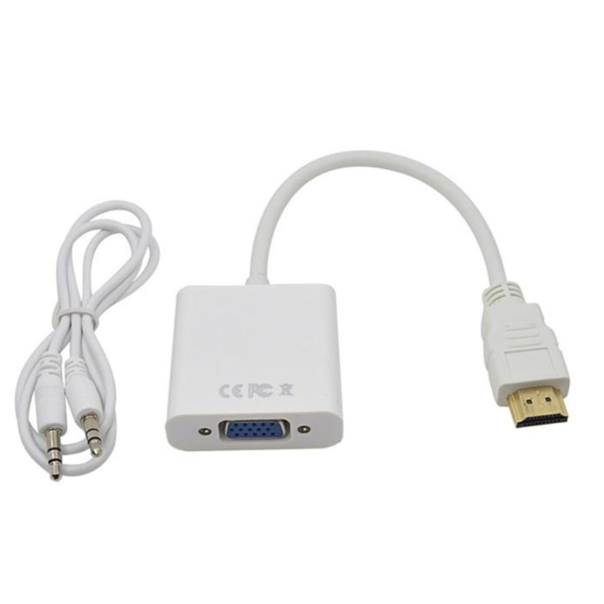 Cáp chuyển đổi HDMI sang VGA có âm thanh cao cấp