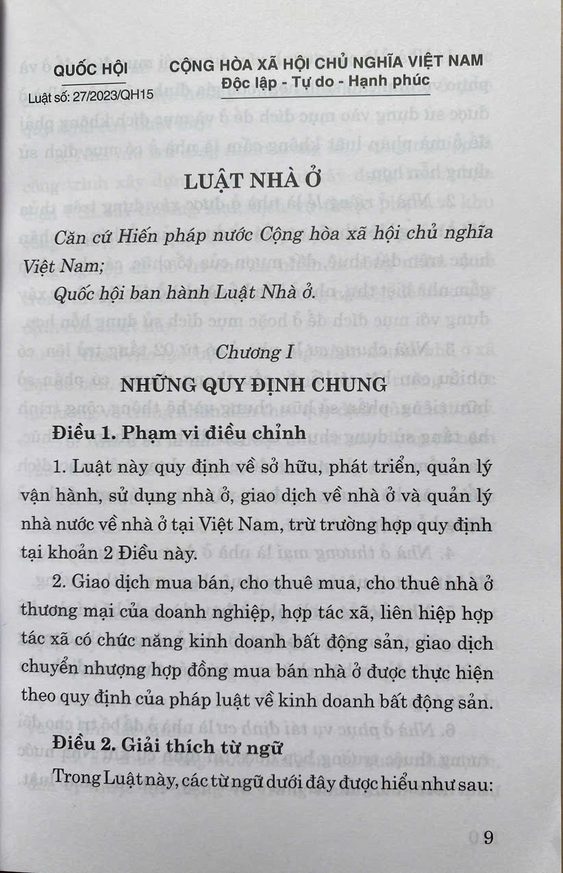 Luật Nhà Ở