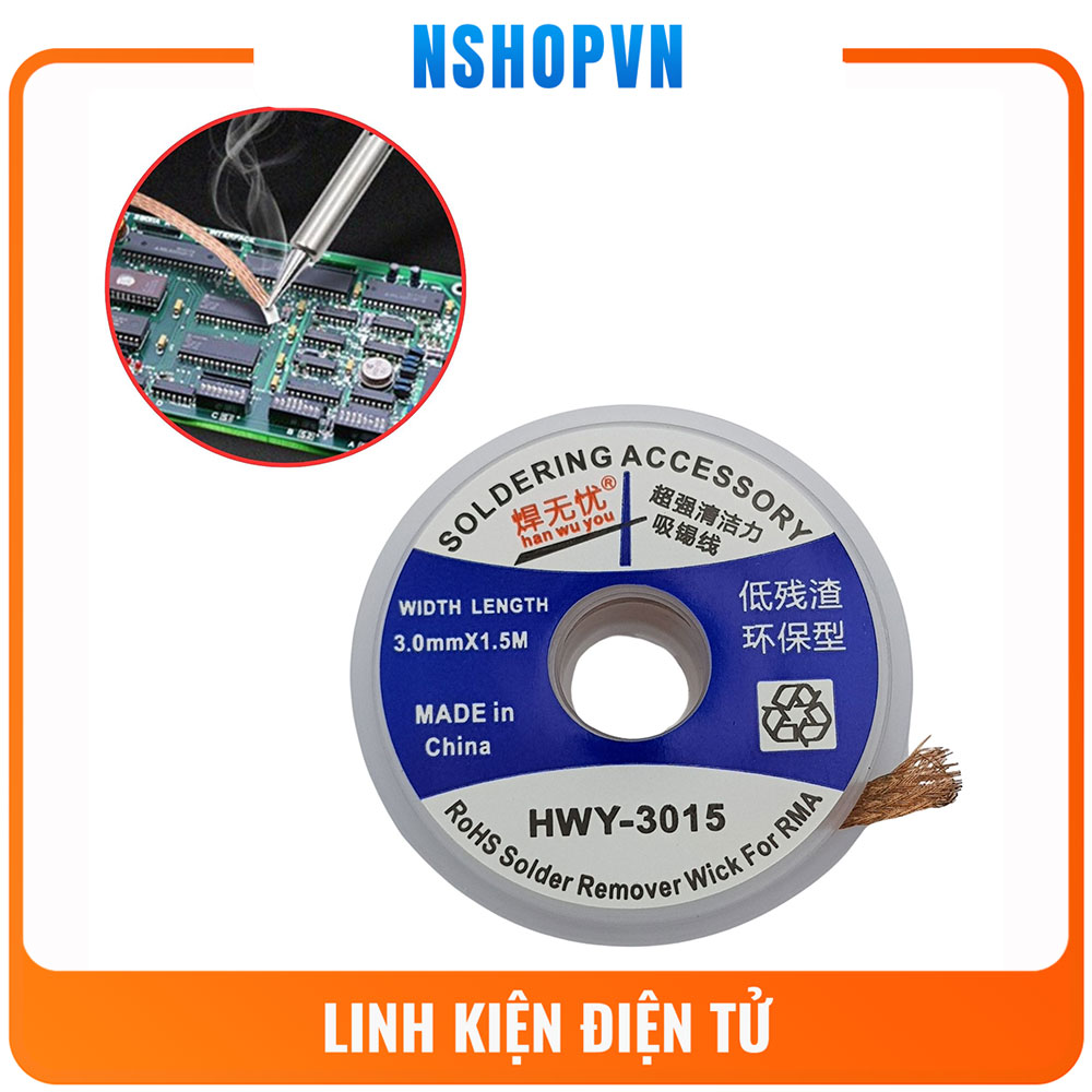 Dây hút thiếc 3mm