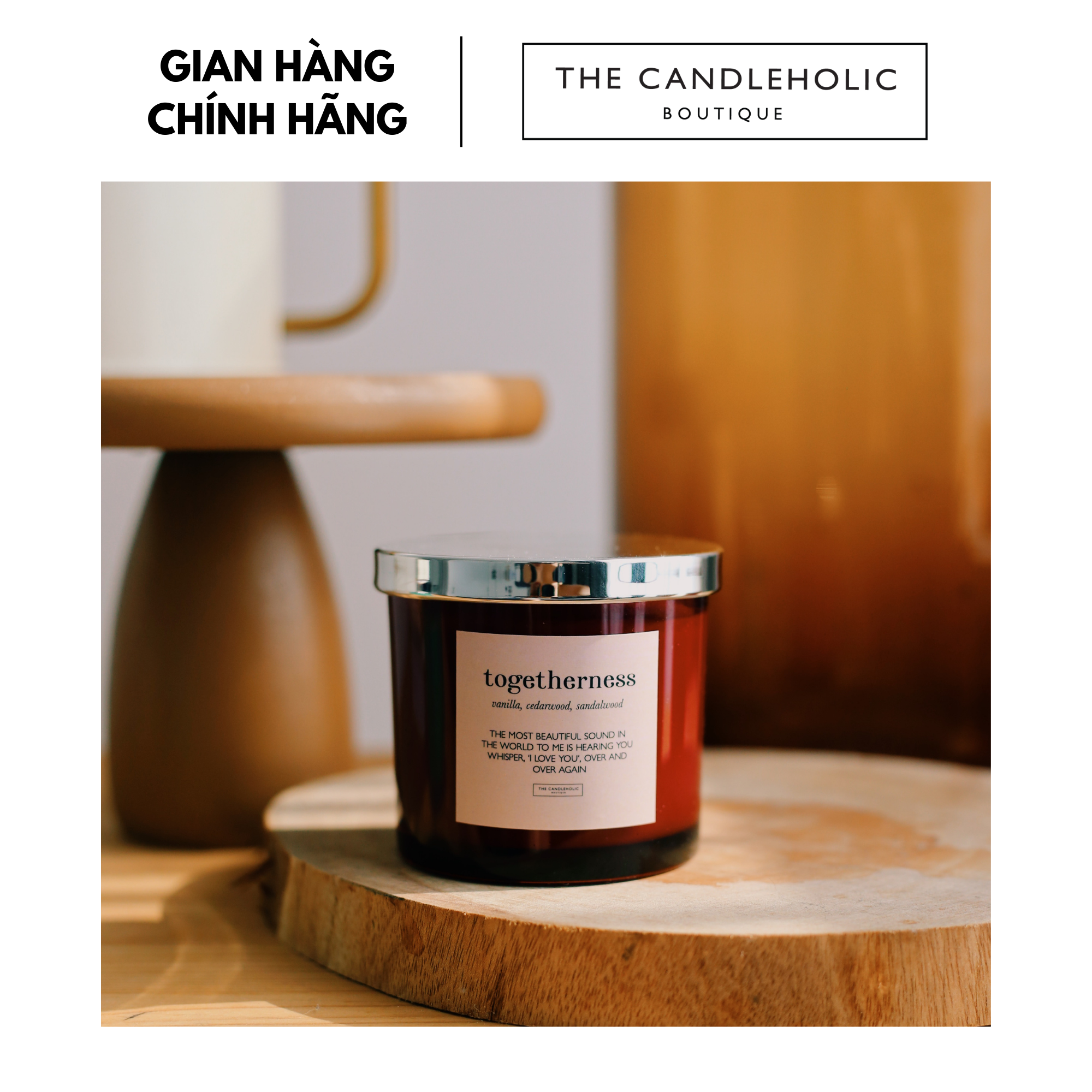 Nến thơm The Candleholic TOGETHERNESS