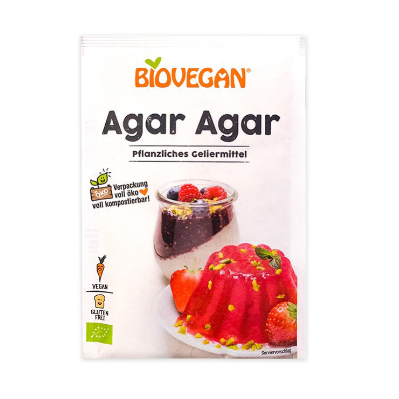 Bột rau câu hữu cơ Agar - Agar Biovegan