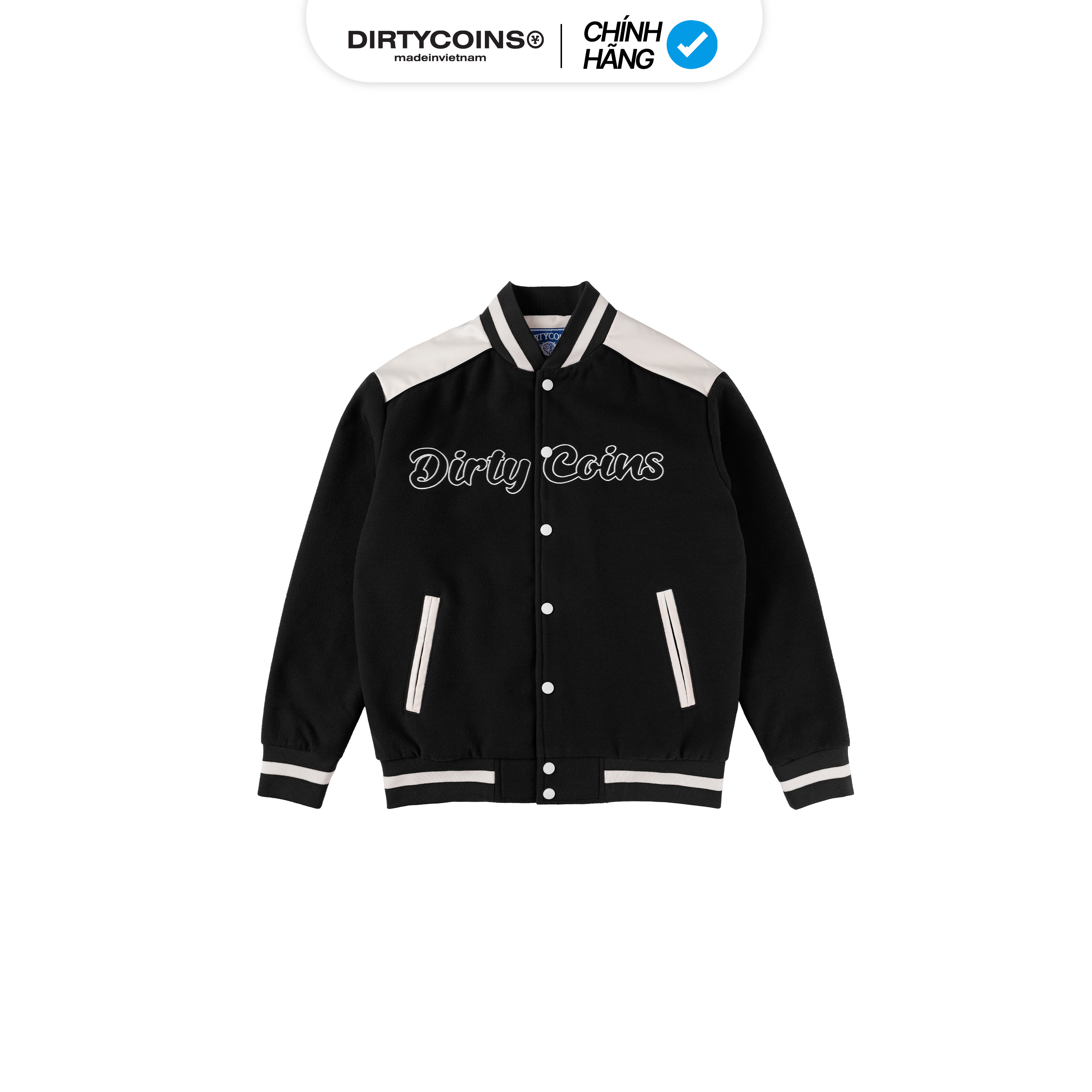 Áo Khoác DirtyCoins University Felt Varsity Jacket