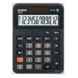 Máy tính casio MX-12B-BK chính hãng, giá rẻ