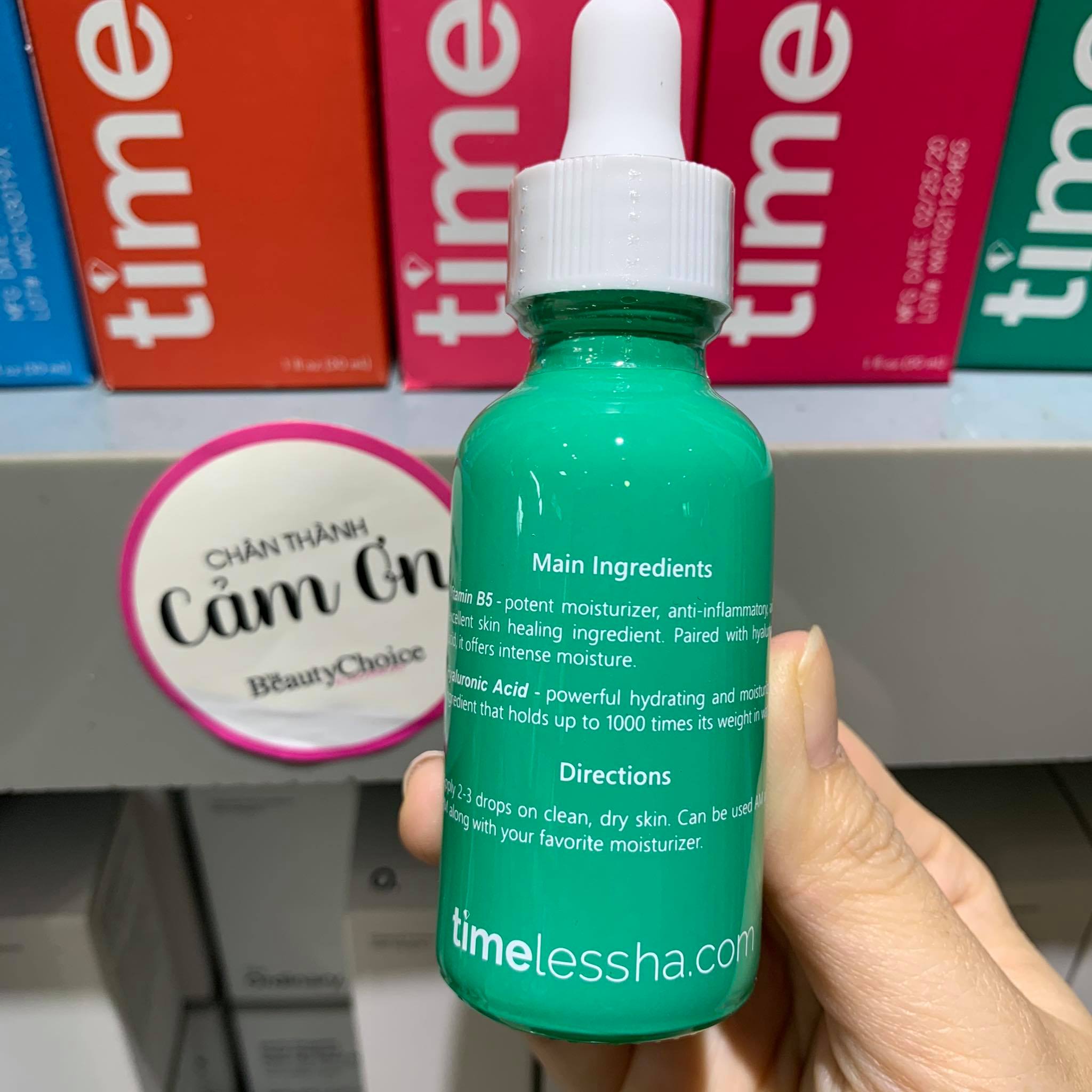 [HCM]Serum phục hồi da Timeless Vitamin B5 Hydration (30mL)