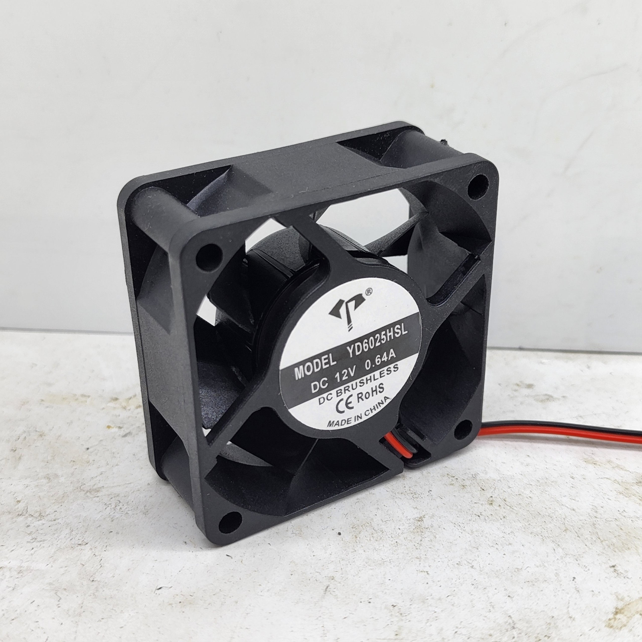 Quạt tản nhiệt 6x6x2.5 0.64a