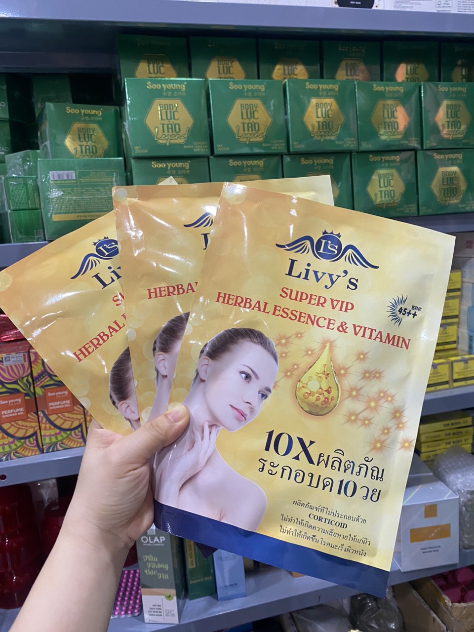 Gói tắm trắng Livy's ThaiLan
