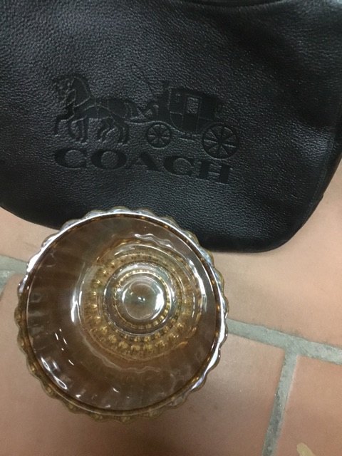 Lọ hoa thuỷ tinh vàng sang chảnh