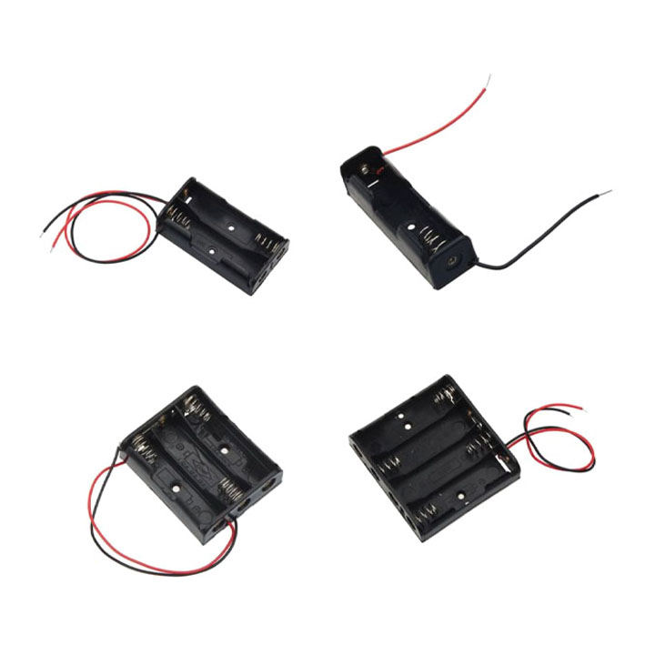 Đế Pin AA Không Nắp - Đế Pin Con Thỏ AA 1,5V (Đấu Nối Tiếp)