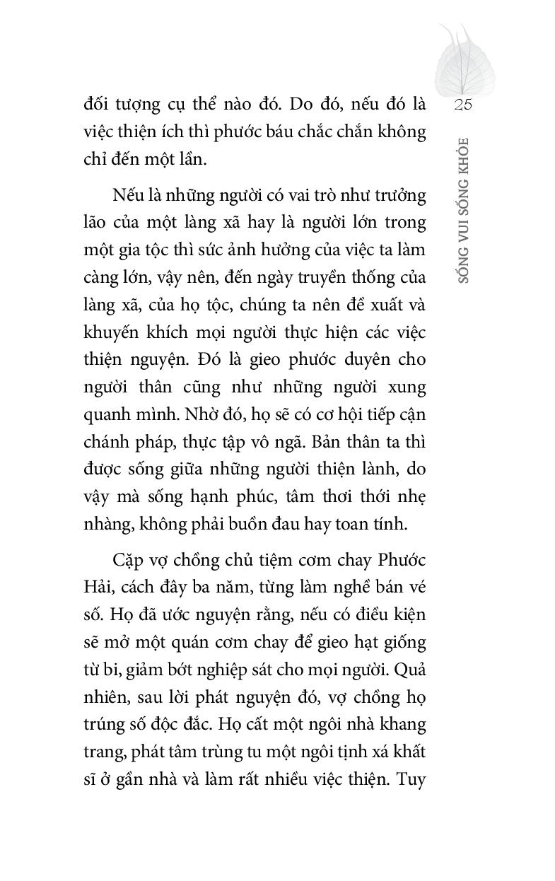 Fahasa - Sống Vui Sống Khỏe