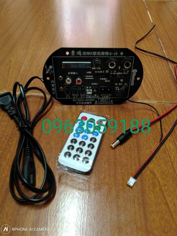 Mạch Khuyếch đại âm thanh Crown Có bluetooth Và Hiện thị số