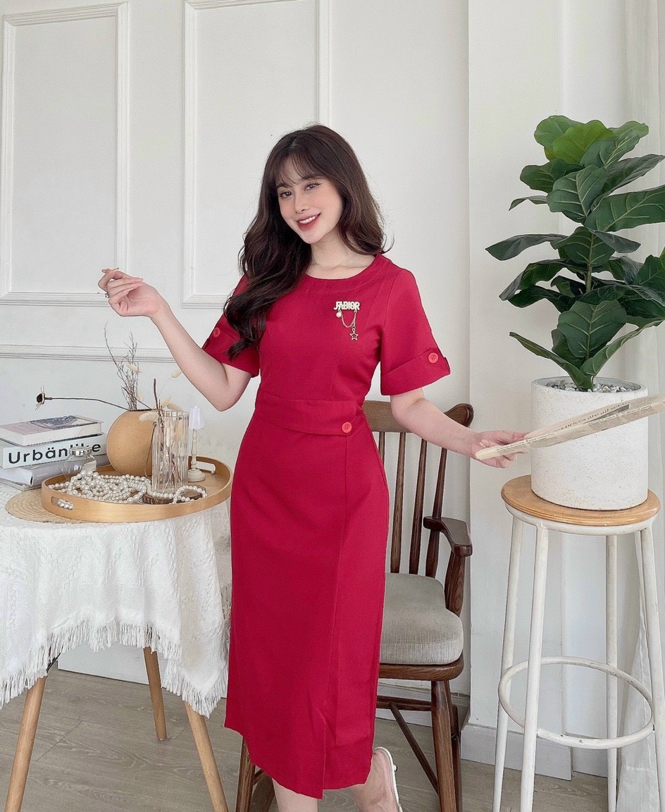 Đầm umi hàng thiết kế đẹp như hình có đủ size th21